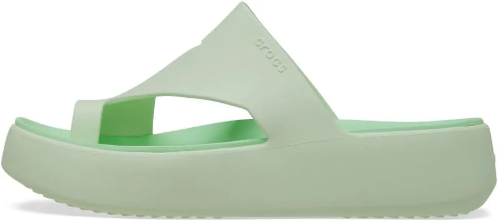 Crocs Women's Getaway Toe Loop Platform Sandals, LiteRide Comfort